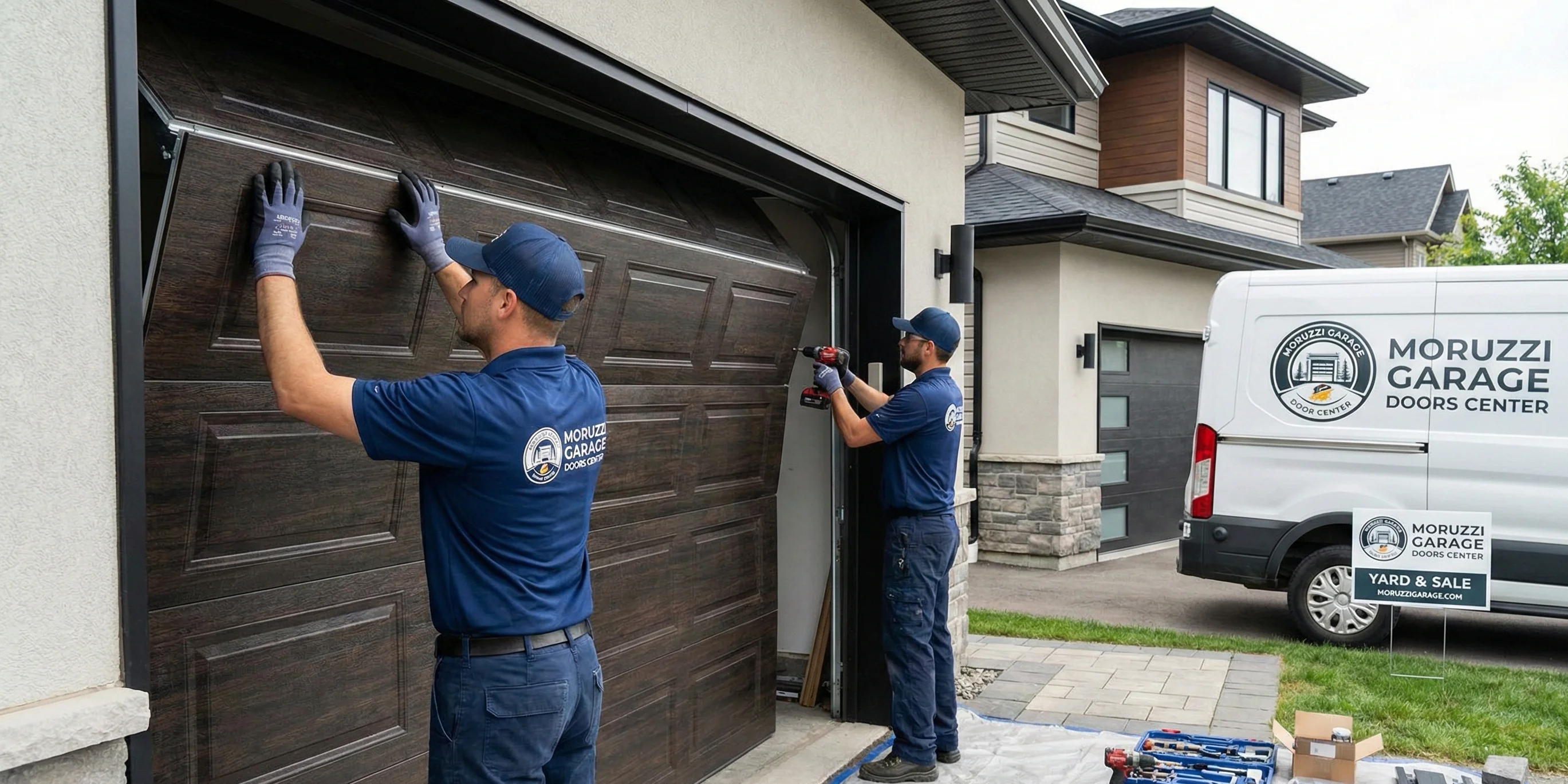 Routine Garage Door Maintenance Service