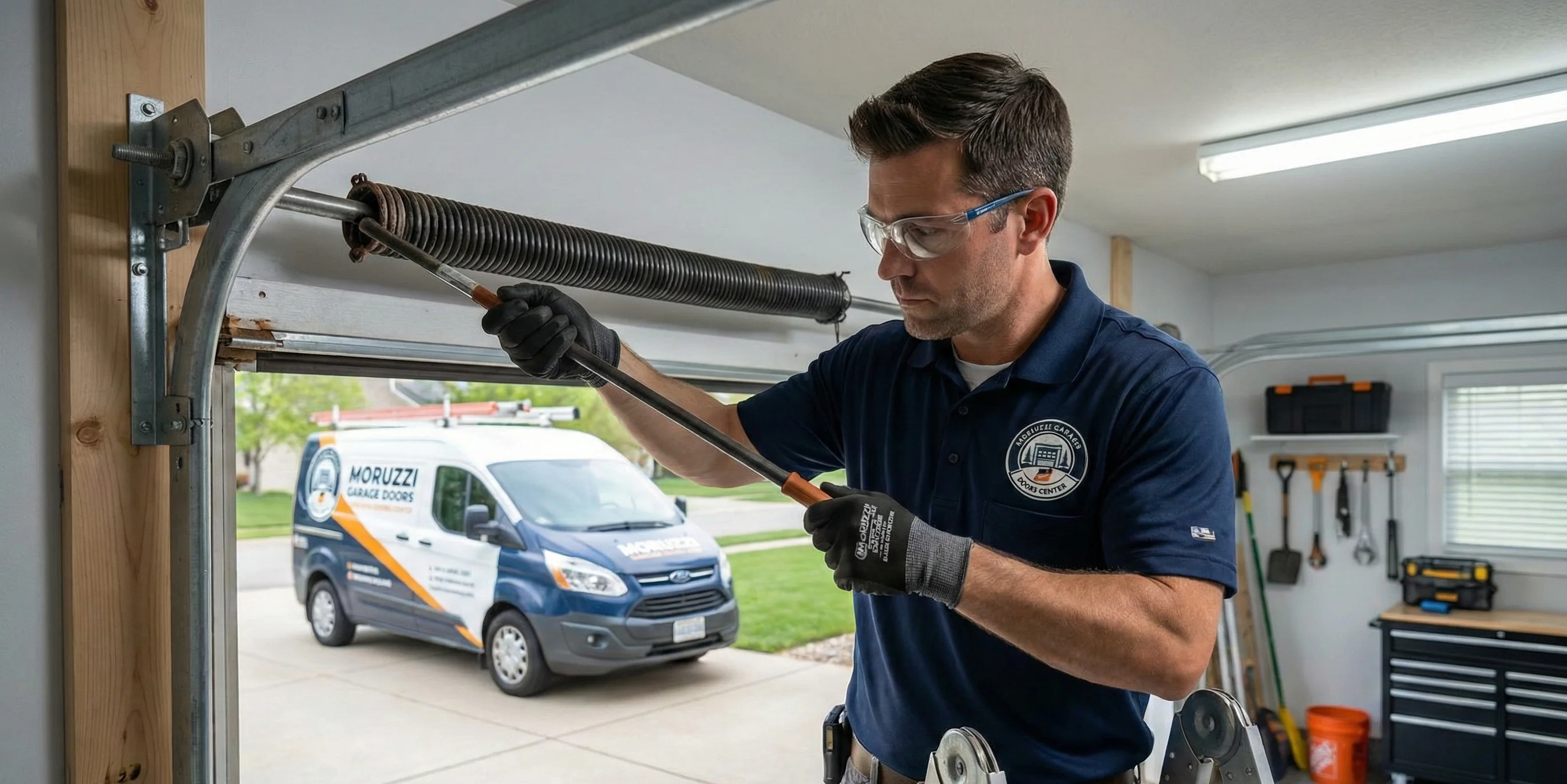 Professional Garage Door Repair services in Moruzzi Garage Door Center service areas