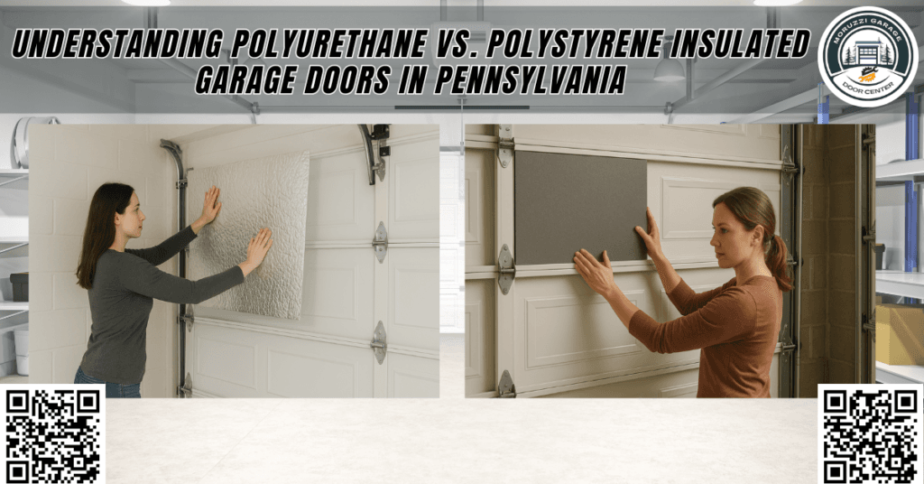 Understanding Polyurethane vs. Polystyrene Insulated Garage Doors in Pennsylvania - Moruzzi Garage Door Center