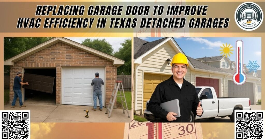 Replacing Garage Door to Improve HVAC Efficiency in Philadelphia Detached Garages