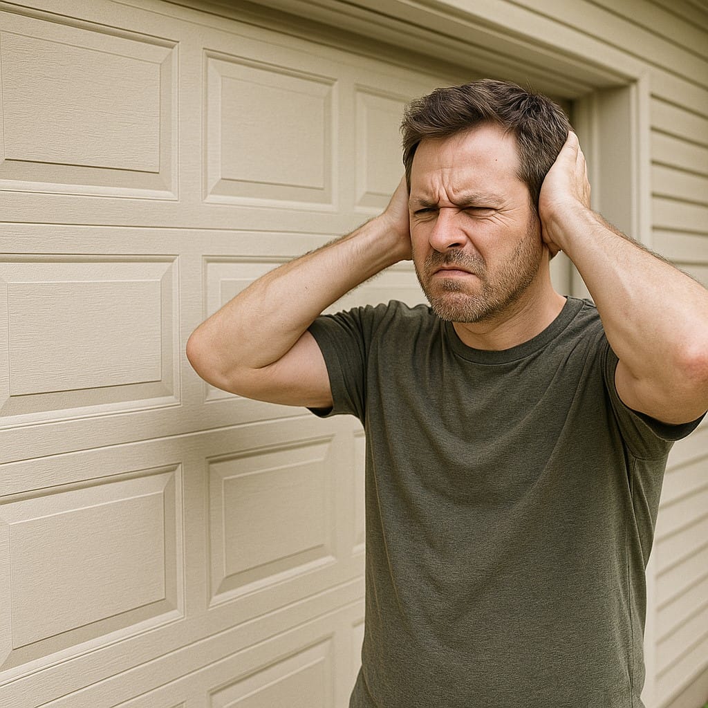 noisy sounds means you need replacing garage door
