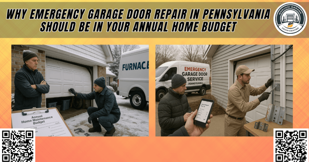 Why Emergency Garage Door Repair in Texas Should Be in Your Annual Home Budget - Moruzzi Garage Door Center