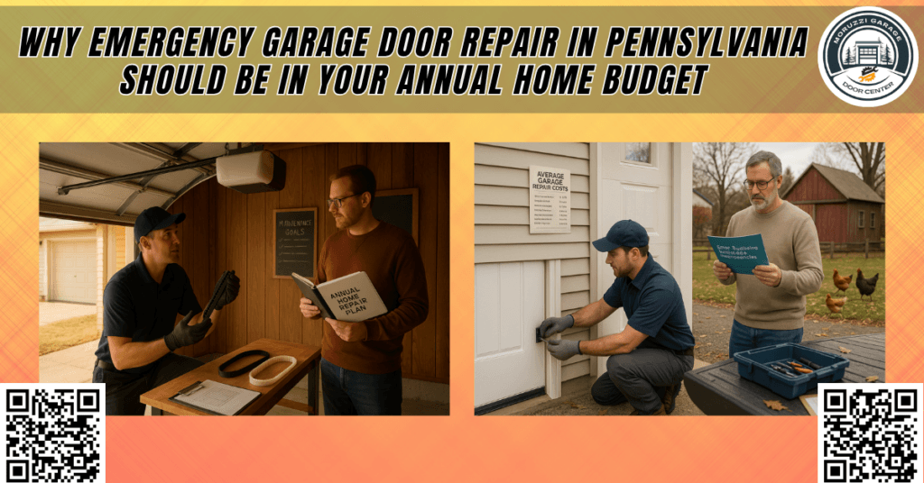 Why Emergency Garage Door Repair in Texas Should Be in Your Annual Home Budget