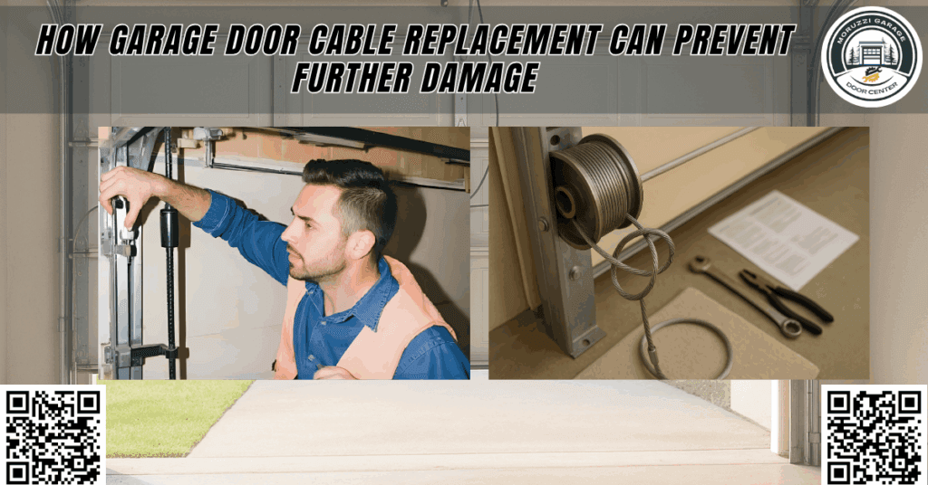 How Garage Door Cable Replacement Can Prevent Further Damage - Moruzzi Garage Door Center