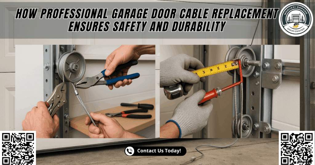 How Professional Garage Door Cable Replacement Ensures Safety and Durability