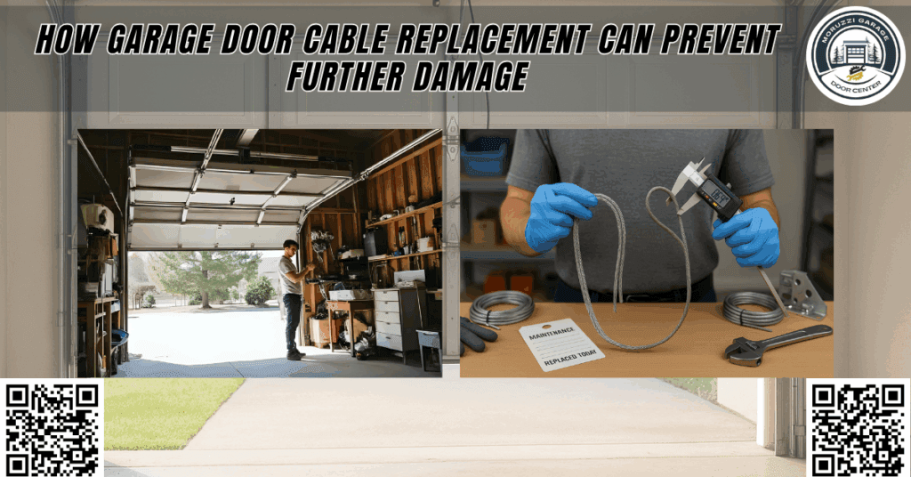 How Garage Door Cable Replacement Can Prevent Further Damage