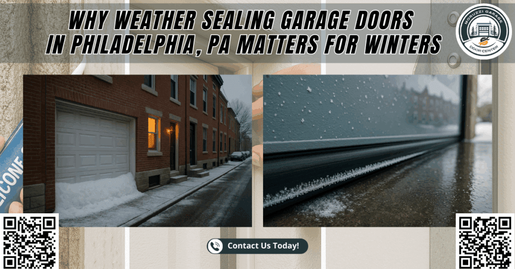Why Weather Sealing Garage Doors in Philadelphia, PA Matters for Winters - Moruzzi Garage Door Center