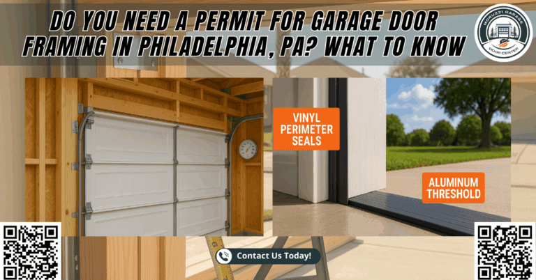 Do You Need a Permit for Garage Door Framing in Philadelphia, PA? What to Know - Moruzzi Garage Door Center