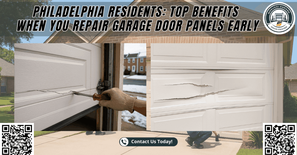Philadelphia Residents: Top Benefits When You Repair Garage Door Panels Early