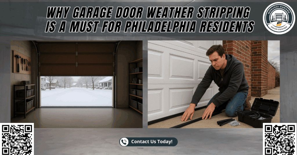 Why Garage Door Weather Stripping is a Must for Philadelphia Residents - Moruzzi Garage Door Center
