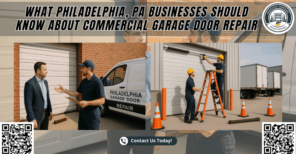 What Philadelphia, PA Businesses Should Know About Commercial Garage Door Repair