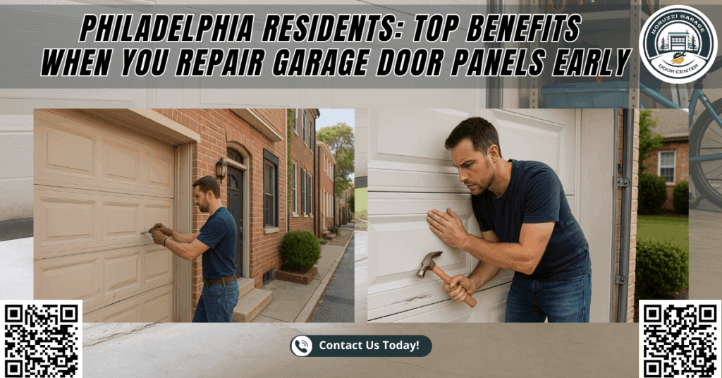 Philadelphia Residents: Top Benefits When You Repair Garage Door Panels Early - Moruzzi Garage Door Center