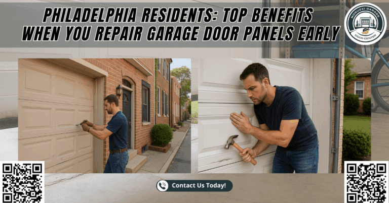 Philadelphia Residents: Top Benefits When You Repair Garage Door Panels Early - Moruzzi Garage Door Center