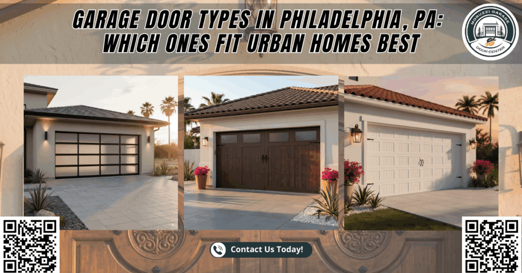 Garage Door Types in Philadelphia, PA: Which Ones Fit Urban Homes Best? - Moruzzi Garage Door Center