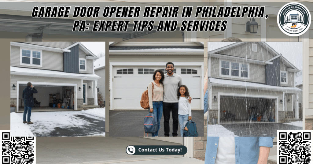 Garage Door Opener Repair in Philadelphia, PA: Expert Tips and Services - Moruzzi Garage Door Center