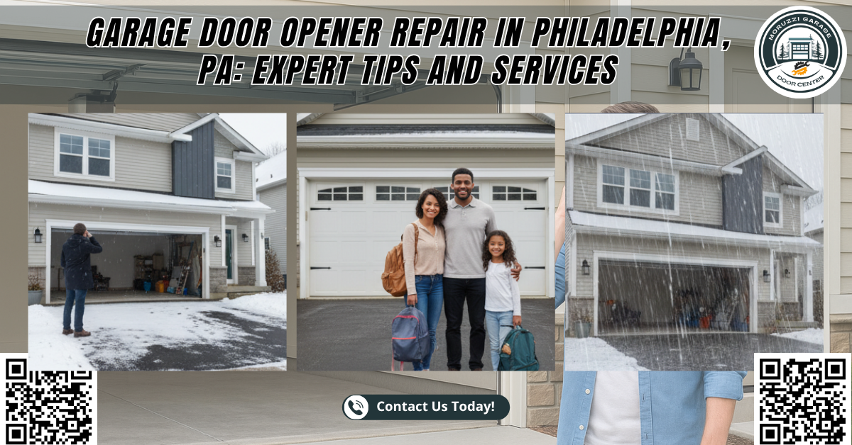 Garage Door Opener Repair in Philadelphia, PA: Expert Tips and Services - Moruzzi Garage Door Center