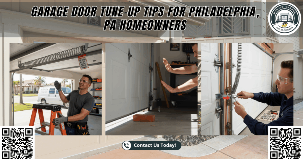Garage Door Tune-Up Tips for Philadelphia, PA Homeowners - Moruzzi Garage Door Center